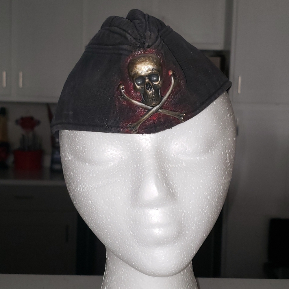 Skull Side-cap Military Hat